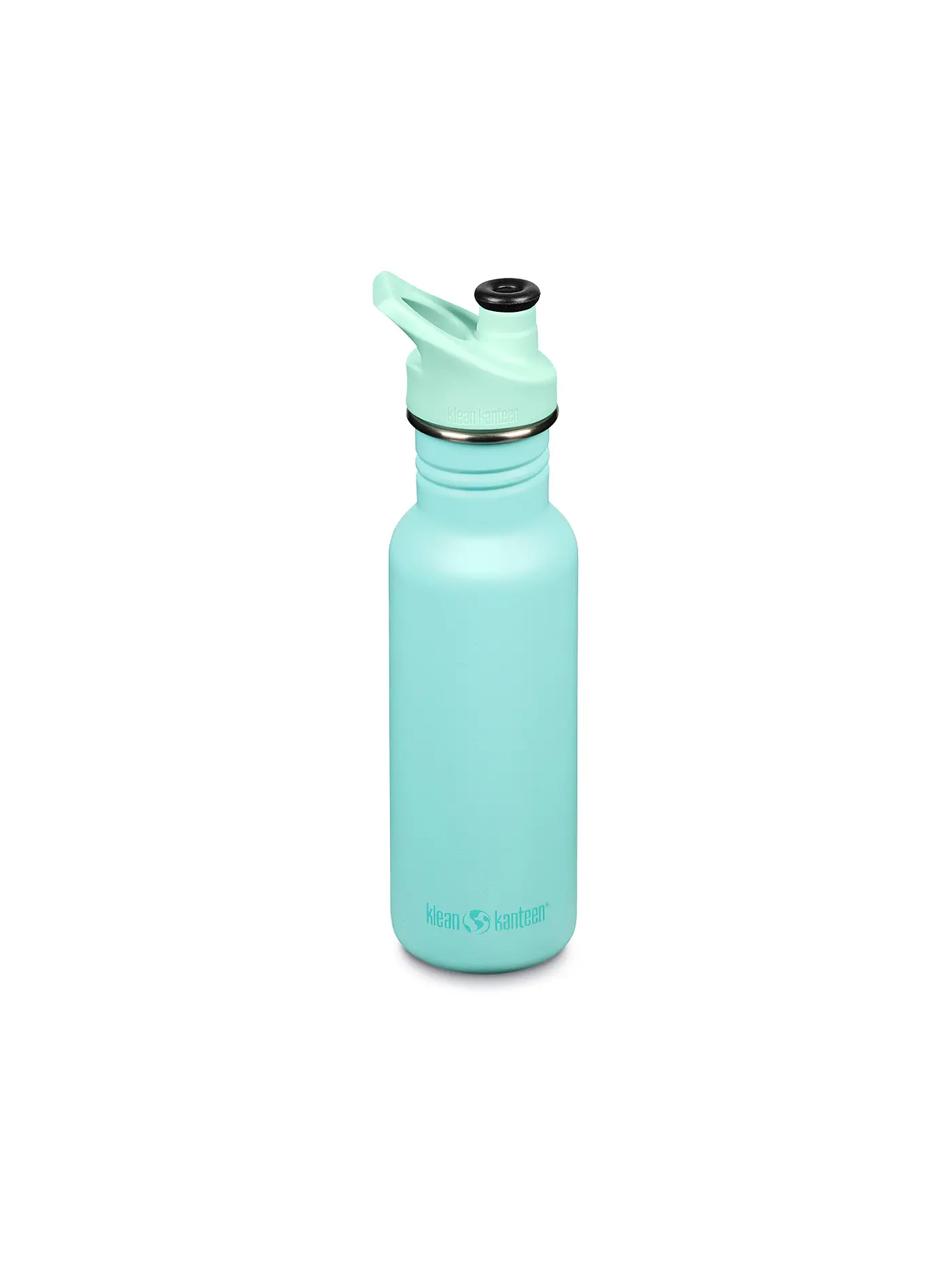 KLEAN KANTEEN | Trinkflasche Edelstahl Classic 800ml Sport Cap | türkis